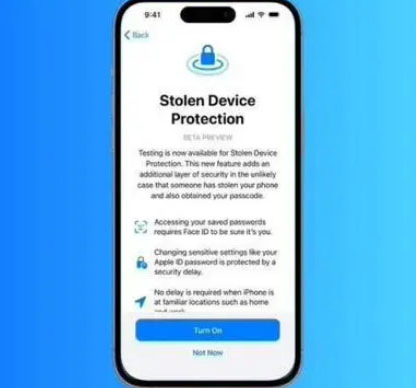 白马井镇苹果授权维修店分享被盗设备保护功能开启方法 