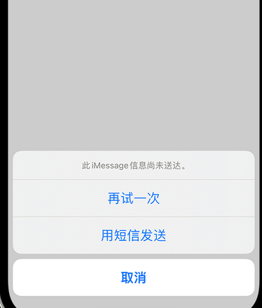 白马井镇apple维修iPhone上无法正常发送iMessage信息