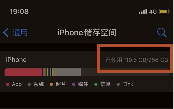 白马井镇苹果13维修分享iPhone13如何查看剩余内存 