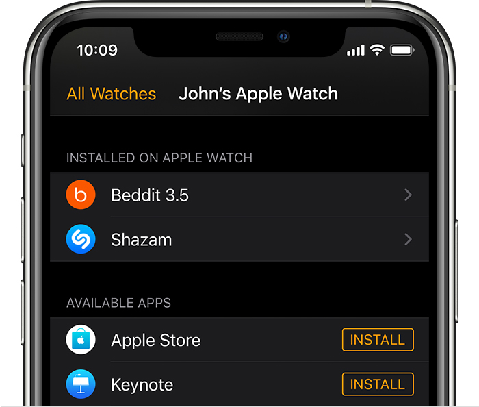 白马井镇苹果手机维修分享如何在 Apple Watch 上下载应用 